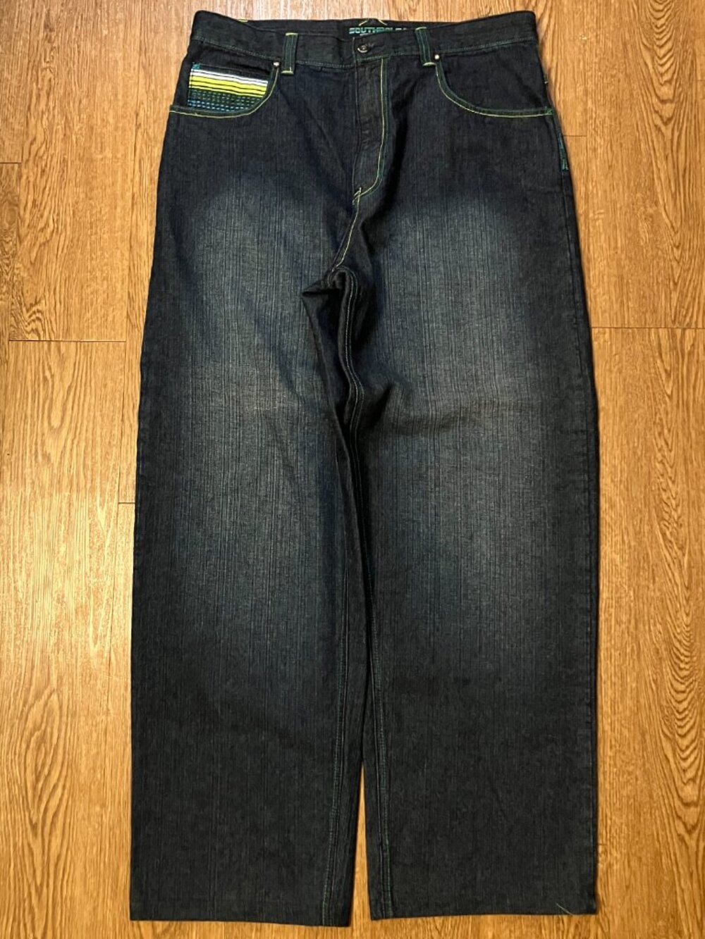 Vtg Southpole Baggy Wide Leg Jeans Y2